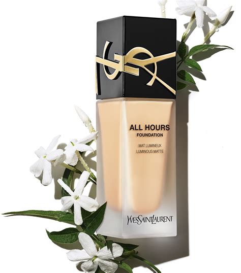 all hours foundation ysl ln4|YSL all hours foundation sample.